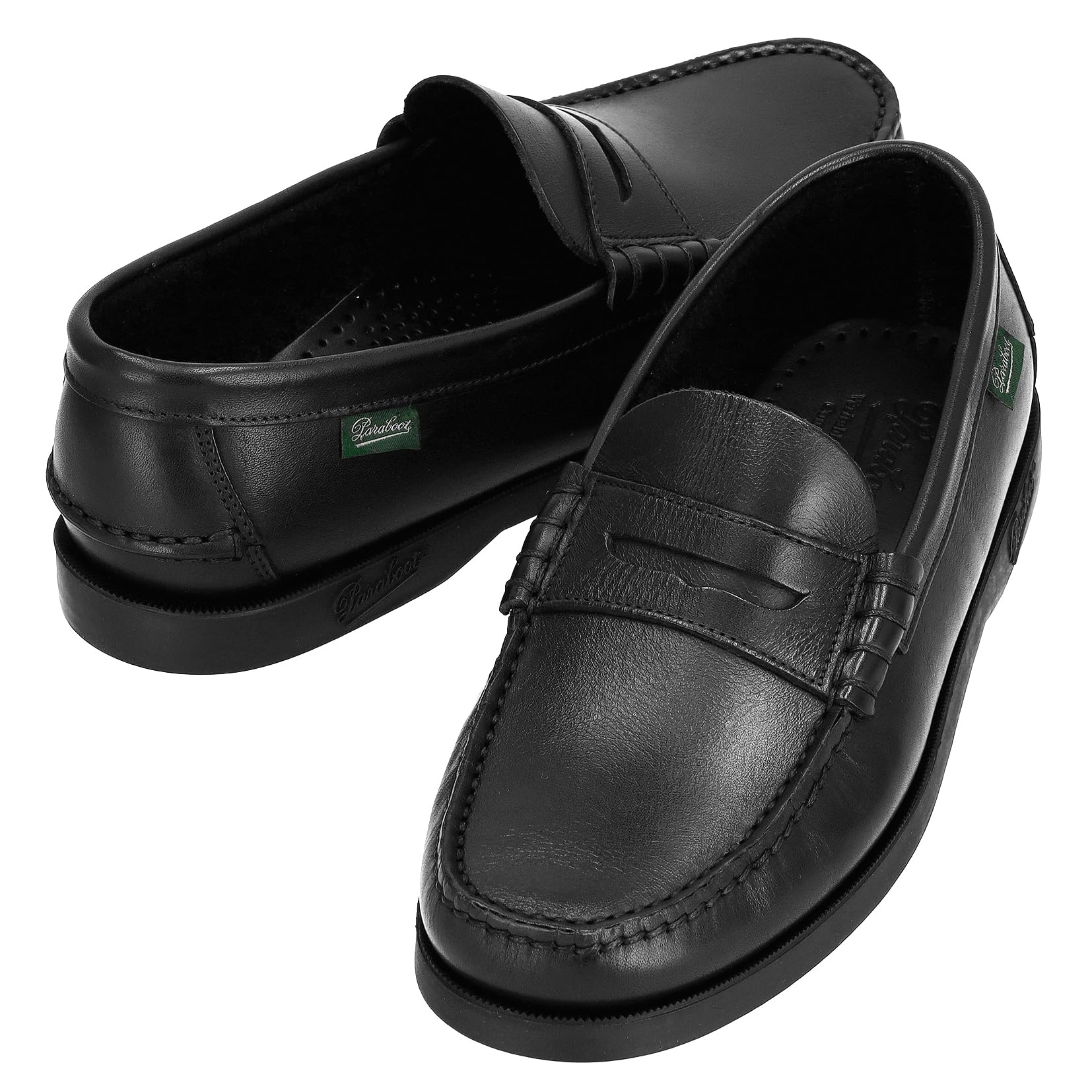 

Paraboot Business Size Size cm Men s Shoes, 093612, NOIR, 25.0 (Used)