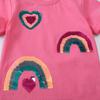 2-7Y Little Girl Short Sleeve T-shirt Summer Cotton Baby Tees Children Tops Kids Clothing Dropshipping