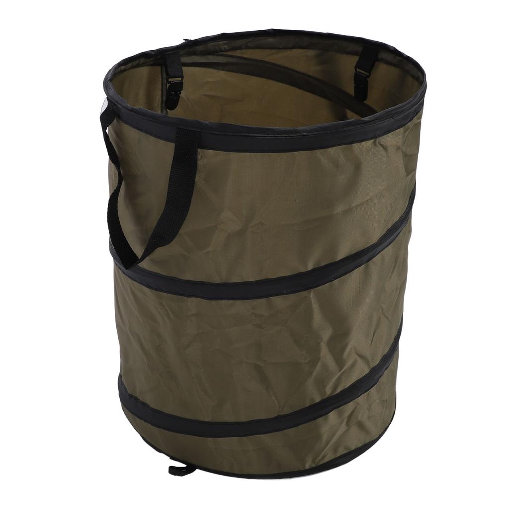 37L Medium Size Camping Trash Can Folding Storage Bin Portable Trash Can for Picnic Camping Outdoor