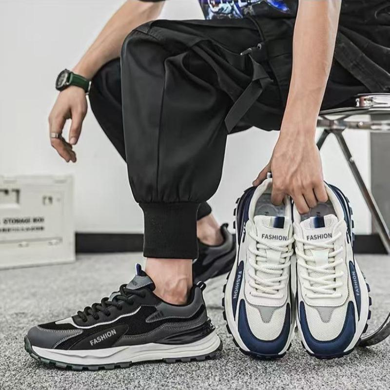 Men's Luxury Sneakers Youth Versatile Hot Sale Casual Sport Shoes Outdoor Lace-up Platform Vulcanized Shoes Tennis Shoes Hombre