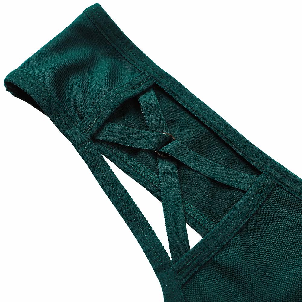 CHARMLEAKS Dámské spodní prádlo 1 ks Kalhotky Krajka Sexy kalhotky Cross Bandage Duté spodní prádlo