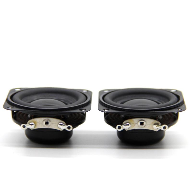 3W 4 Euro 40mm Internal Magnetic Speaker 16 Core Square Assembly Perfect for Portable Bluetooth Loudspeaker and Custom Projects