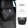 Volkswagen leather headrest ice silk breathable fabric for VW Golf 8 id3 T-roc Passat B8 GTI neck pillow cushion seat cushion