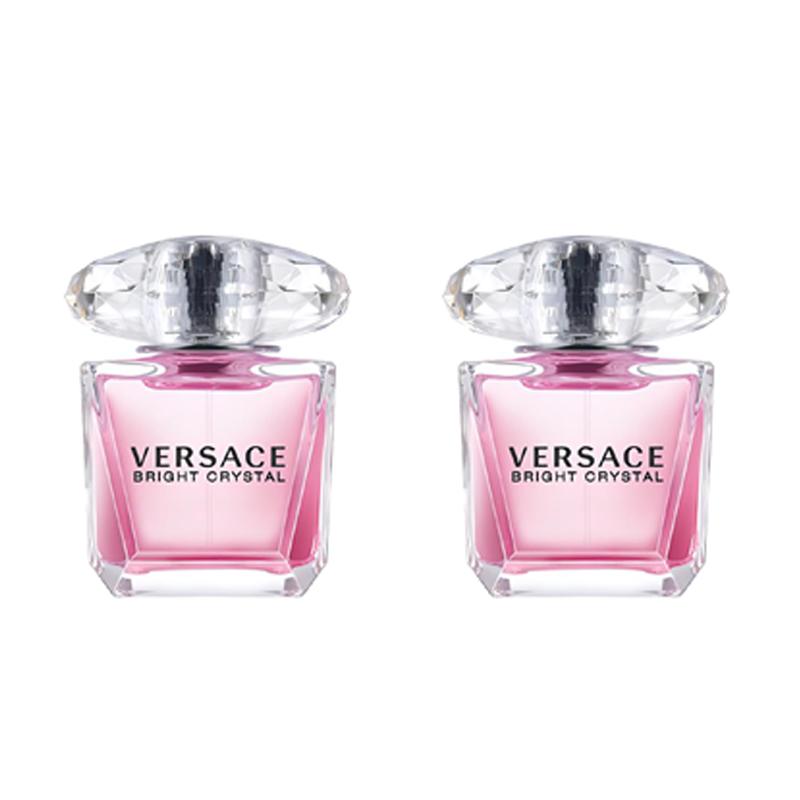 Versace Pink Diamond Туалетная вода Цветочный и фруктовый Туалетная вода EDT Гранат Магнолия Янтарь Косметика 1008250 1008250-30мл*2 розовый