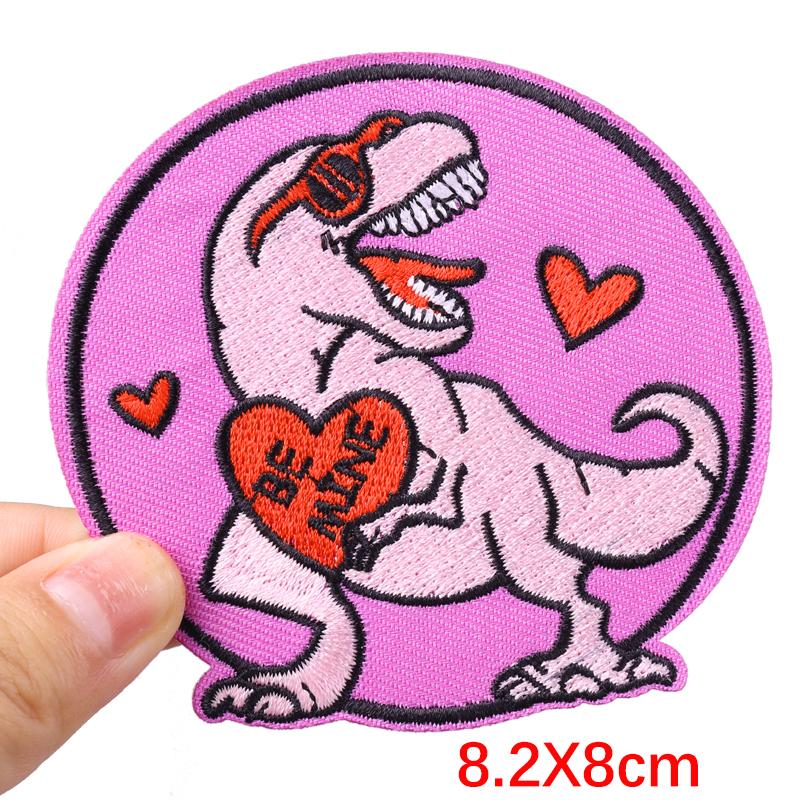 Cartoon /Band Aid Love Embroidery Patch Jeans Sewing Applique Iron On Patches For Clothing Rainbow Letter Patches On Clothes Diy 