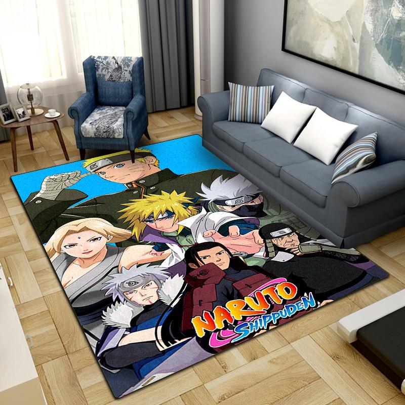 Anime-Naruto Area Carpet for Living Room Bedroom Home Decor Cool Movie Mat Floor Mat -51
