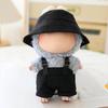 Doll Clothes Set for 15/17cm La Bubu Overalls Glasses Hats And Shoes Set Stylish Dolls Wardrobe Accessories