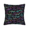 Different Types Of Dinosaur Pattern Pillow Cover Kawaii Pillow Case For Sofa Home Decor Soft Cushion Cover Gift