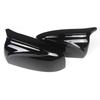 Glossy Black Side Mirror Cover Caps for BMW X5 X6 E70 E71 2007-2013 ABS Plastic Car Exterior Accessories