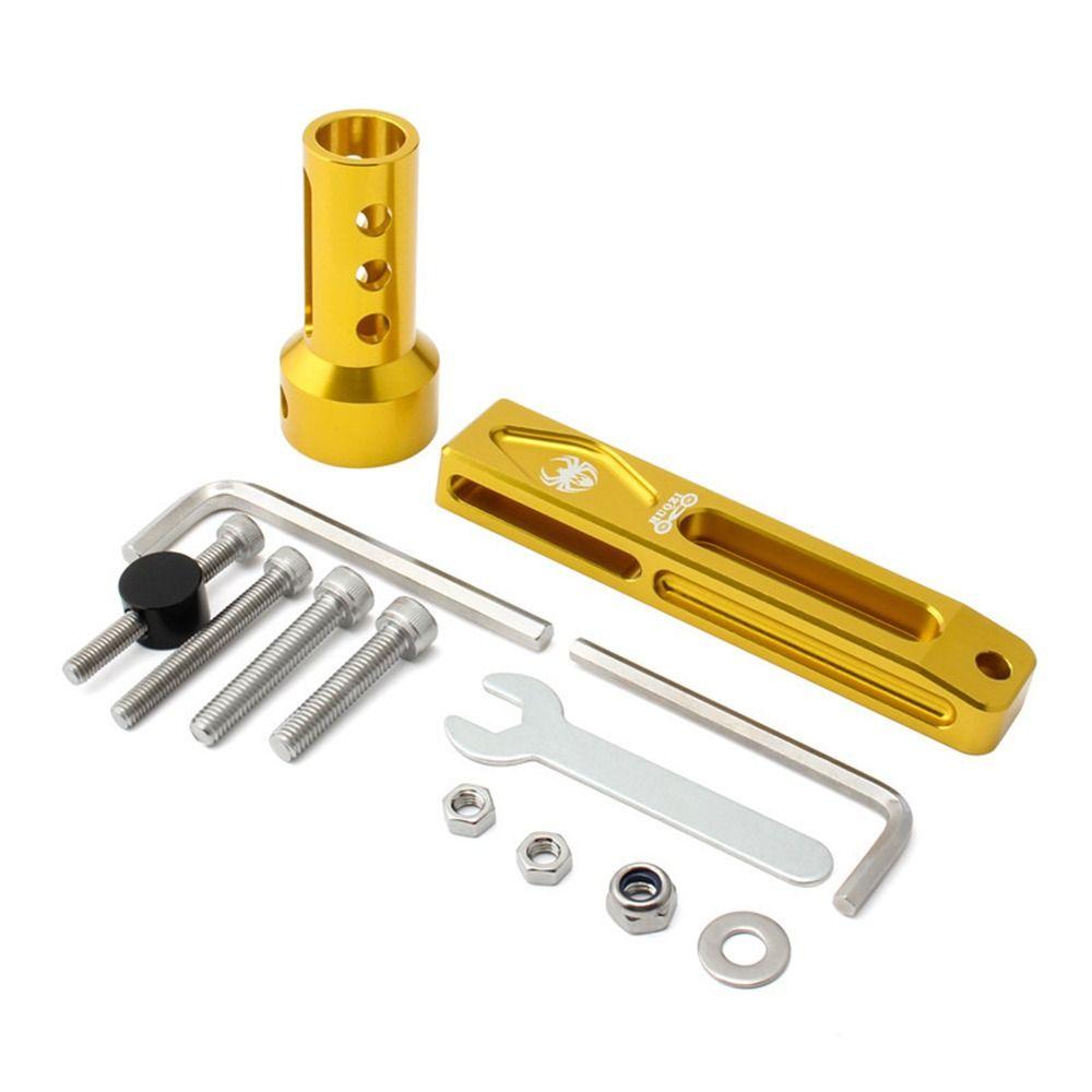 

Accessories Folding Bike Bike Brake Adapter Aluminum Alloy Wear-resistance Brake Caliper Extender Universal C Caliper Extension золотой