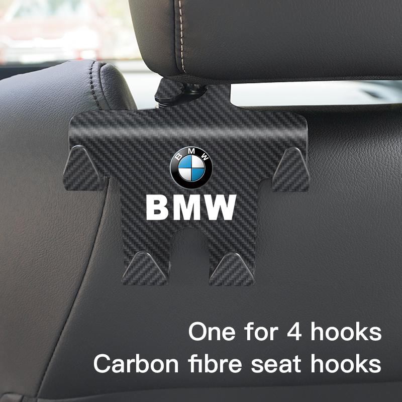 1pcs Car Rear Seat Hook Phone Holder Hanger Hooks Valve Cap For BMW X1 X2 X3 X5 X4 X6 X7 iX3 F20 F10 F07 E70 E46 E90 E92 E60 E39 EC5