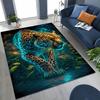 27 Style Wild Animal Leopard Cheetah Beast Cartoon Rug for Bedroom Living Room Sofa Home Doormat Decor, Kids Non-slip Floor Mat