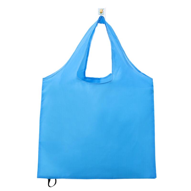 Foldable Shopping Bag Reusable Travel Grocery Bag Eco-Friendly One Shoulder Handbag For Travel Cartoon Cactus Printing Tote Bag