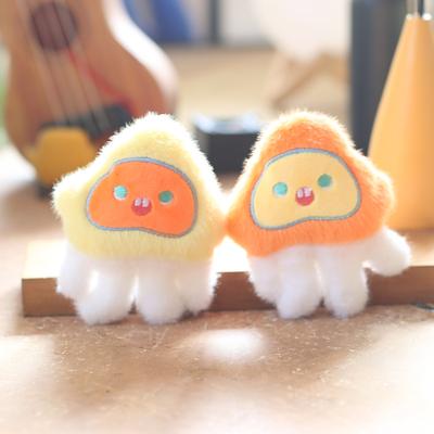 Niedlicher süßer Quallen-Anhänger, Plüsch-Spielzeugpuppe, Cartoon-Oktopus-Tasche, hängendes Ornament, Schlüsselanhänger, Puppe