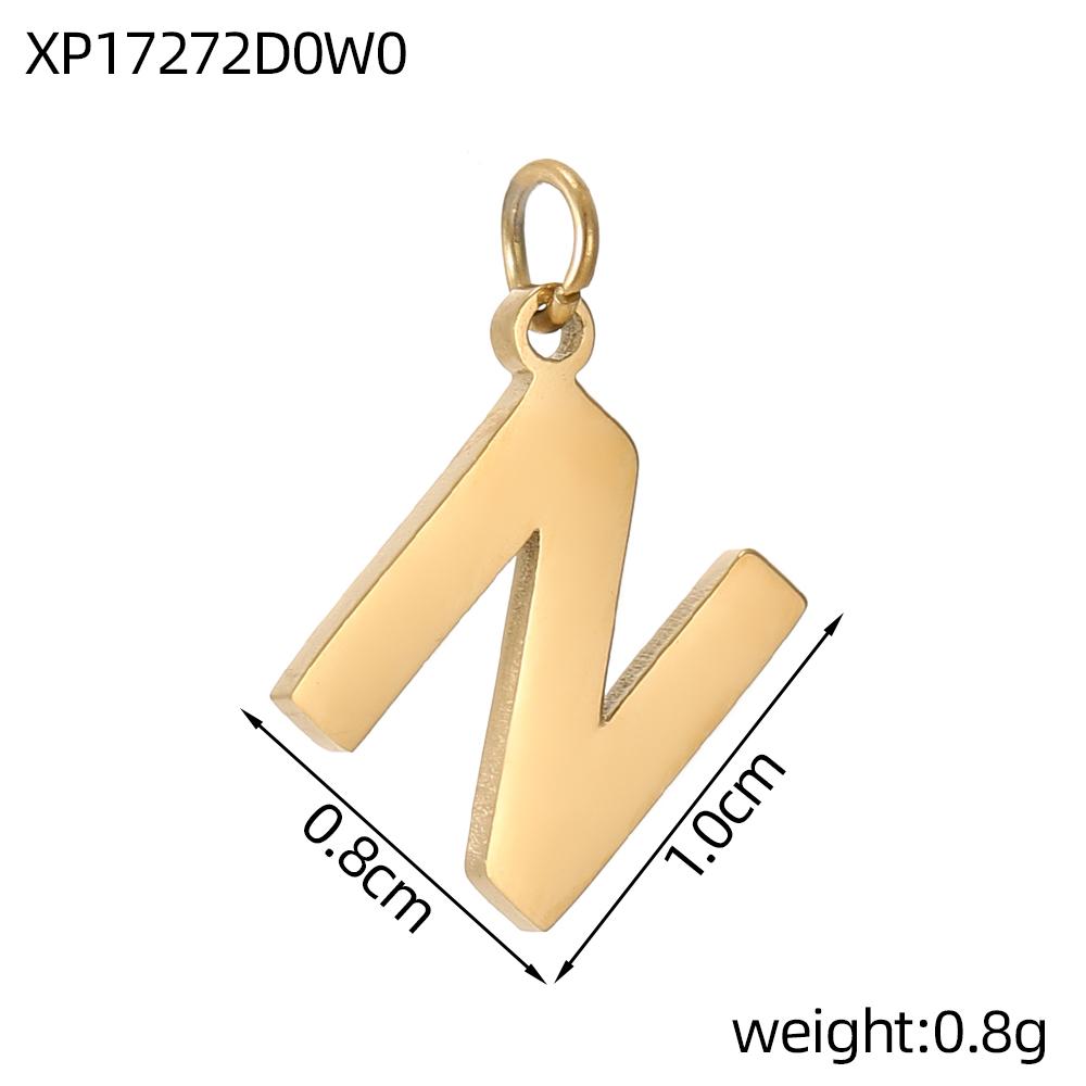 

CARLIDANA Tanish Free Accessories Women Gold Plated Stainless Steel Letter Sunflower Round Jewelry Charms For Jewelry Making