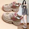 Inner Heightening Dad Shoes for Women Outside, Spring New Thick-soled Children's Casual Breathable Sports Women's Shoes