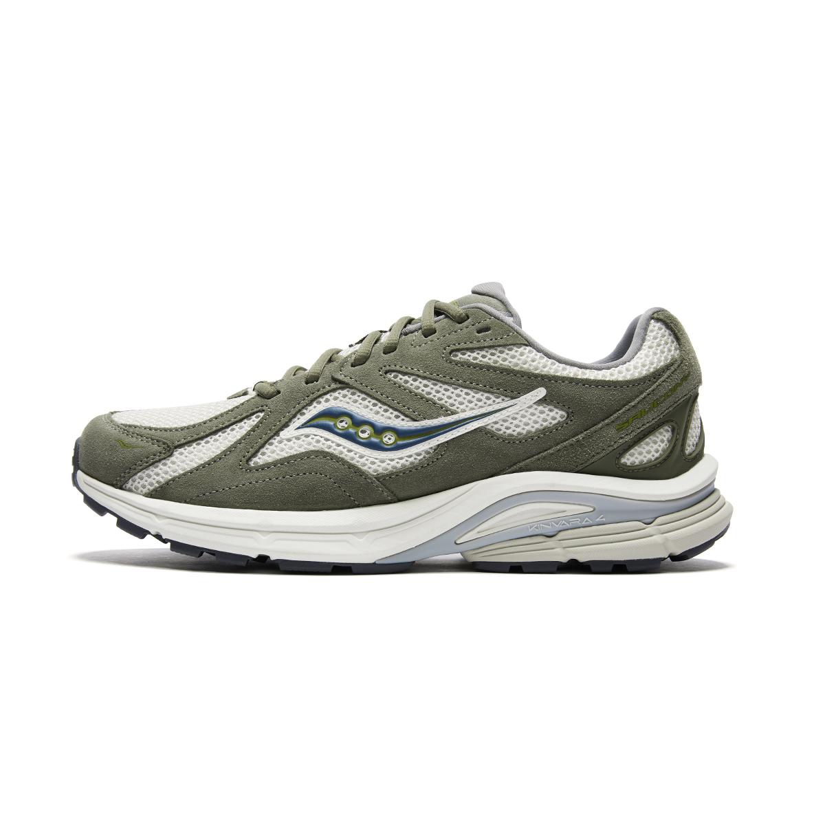 Saucony Kinvara 4 Laufschuhe Unisex Niedrig geschnitten Dunkelgrün 43 gray