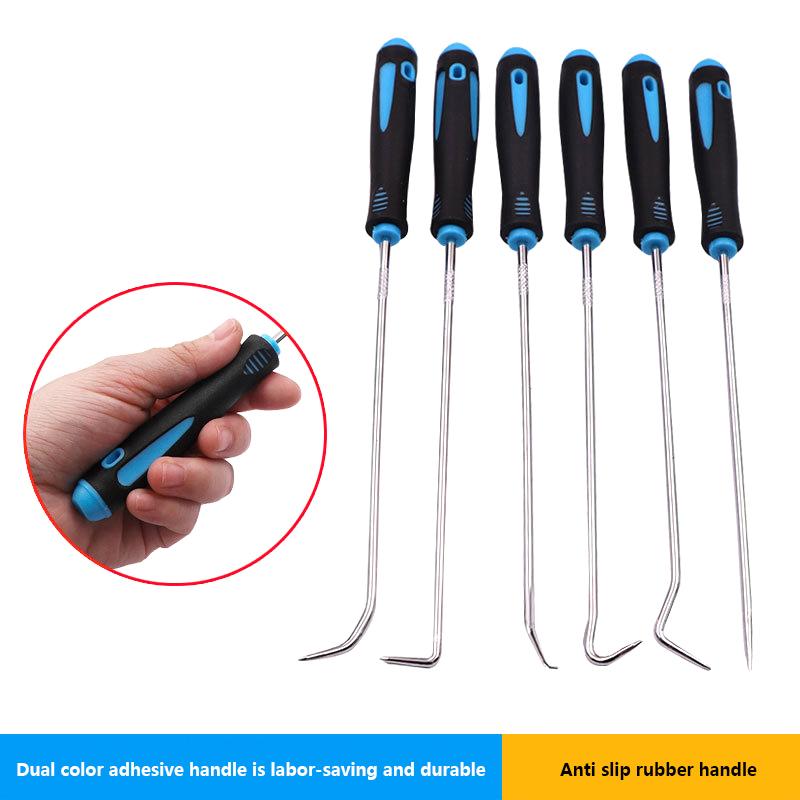 

Набор крючков-пик 6 шт. Прочный сверхдлинный съемник уплотнительных колец и сальников Инструмент для рукоделия хобби Цвет случайный Инструмент съемника подшипников Инструменты Инструменты United States