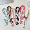 Star Smiley Face Handstrap, Mobile Phone Lanyard, Thickened Anti-Drop, Anti-Loss, Camera Key Chain, Backpack, Zipper Pendant, Women'S Model