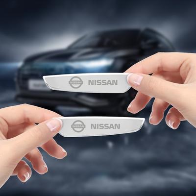 2 Pcs Car Sticker Designs Car Logo Badge Stickers for X-trail Qashqai Note Juke Sentra Patrol Leaf Car Stickers