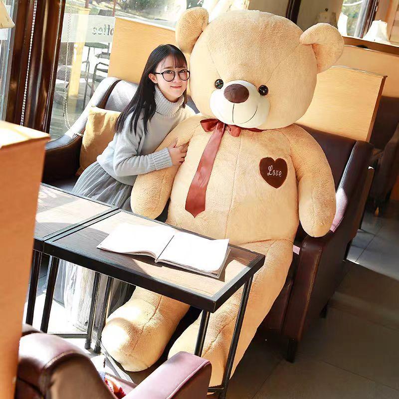 oversized teddy bear doll plush toy big bear doll Valentine's Day gift girl confession clothing hug bear