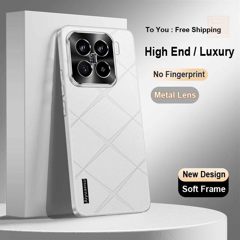 

360 Bracket For Xiaomi 15 Pro Case Holder Ring Cover For Xiaomi 15 Pro Mi Mi15 Phone Case Shell Stand Fashion Leather Skin For Xiaomi 15 Pro белый