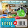 5Pcs Rechargeable Stepping Stones for Kids Toddler 3-5 with Light&Music,Balance Sensory Stepping Stones Indoor Outdoor Play,5 Long-lasting Batteries