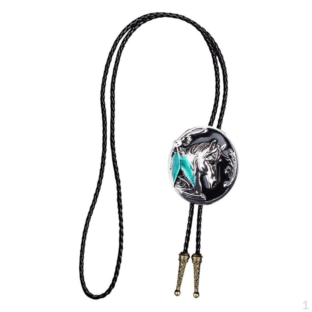 

Галстук Голова Лошади Боло Родео Танец Вестерн Ковбойские Шнурки для ботинок чёрный