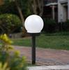 Lampa Solarna Ogrodow Mleczna Biała Kula 10Cm P011