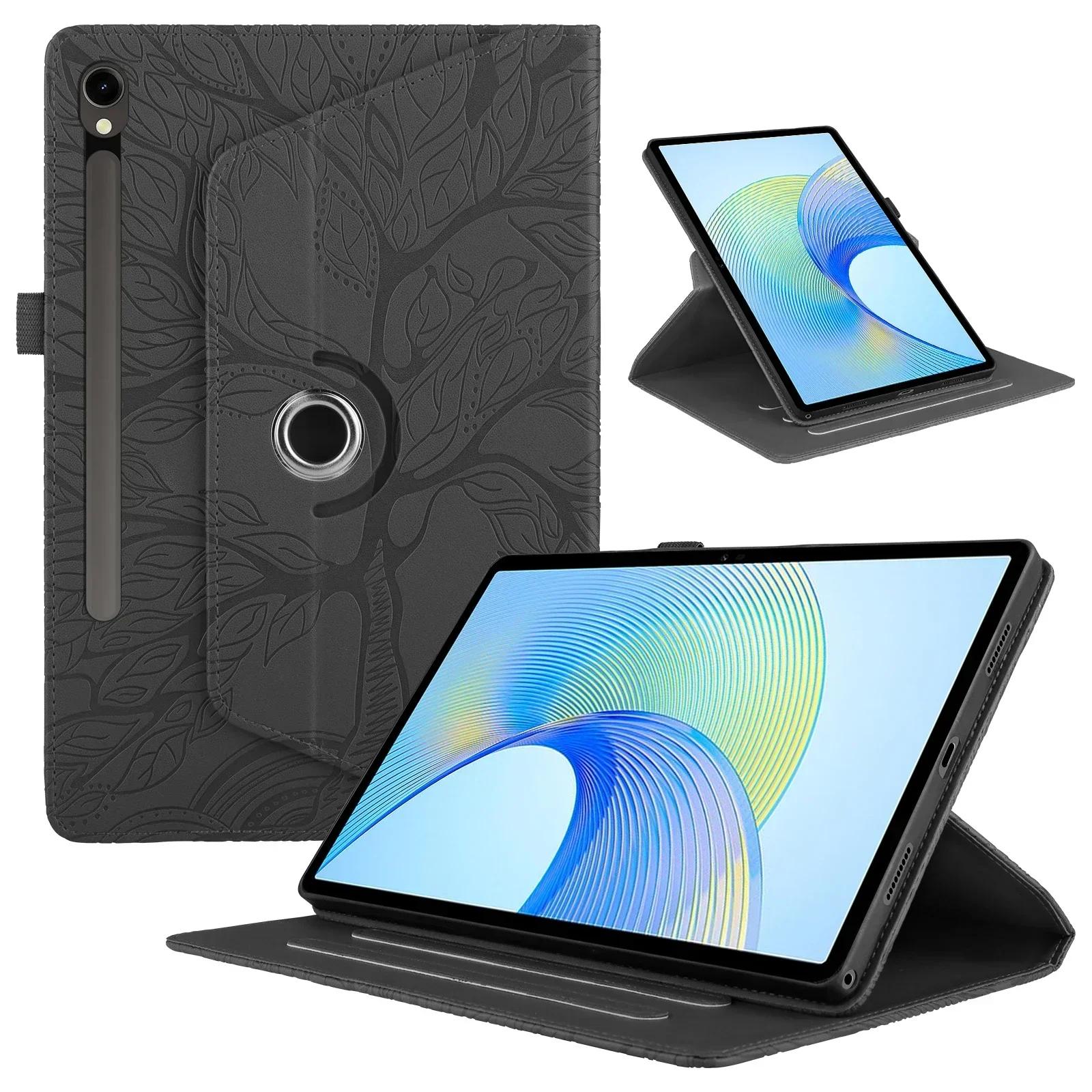 

Поворотный чехол-книжка для Samsung Galaxy Tab S10 Lite S9 FE 10.9 дюйма Чехол Tab A9 Plus S9 S8 S7 S11 11 S10 Plus 12.4 дюйма Funda A7lite 8.7 T220 T225 чёрный