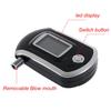 Digital Alcohol Breath Tester LCD Breathalyzer Analyzer Detector Black Without Battery