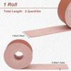 Dark Brown Genuine Leather Strap Strip 1/2 Inch Wide 79 Inch Long Leather Belt Wrap 1.3mm Thick Single Sided Flat Cord for DIY