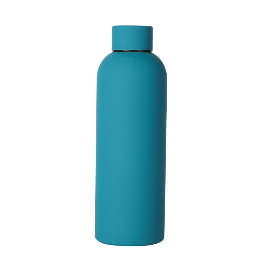 Stainless Steel Small Mouth Insulated Cup 500/750ml Frosted Vacuum Flask Insulated Water Bottle