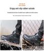 High-Top Steel Toe Safety Boots: Anti-Smash, Anti-Puncture, Ankle Support, Comfortable for Long Standing.
