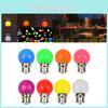 Led Colorful Bulbs B22 Mini Globe Pc Shell 2w Lighting Party Bulb Decorative