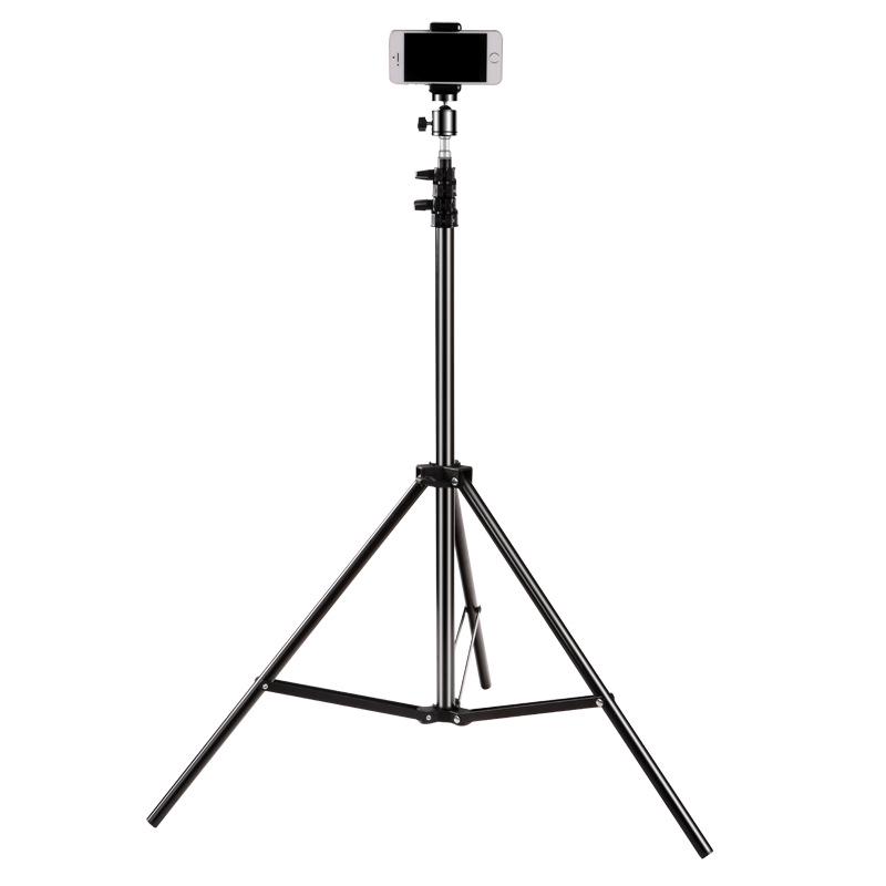 Outdoor Mobile Phone Streaming Tripod with Fill Light & Selfie Function