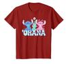 Disney Stitch Angel Scrump Flauschig Süß 'Ohana T-Shirt