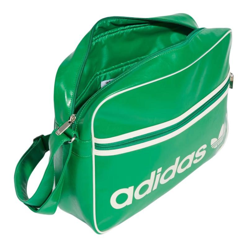 Adidas Originals Polyurethane Crossbody Bags Unisex Green Adidas JW0924