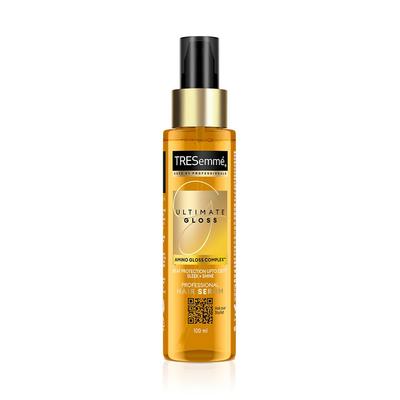 TRESEMME Ultimate Gloss Serum, 100ml, for Manageable and Glossy Hair, with Amino Gloss Complex, Lamellar Glossing Technology, Paraben-Free, Heat