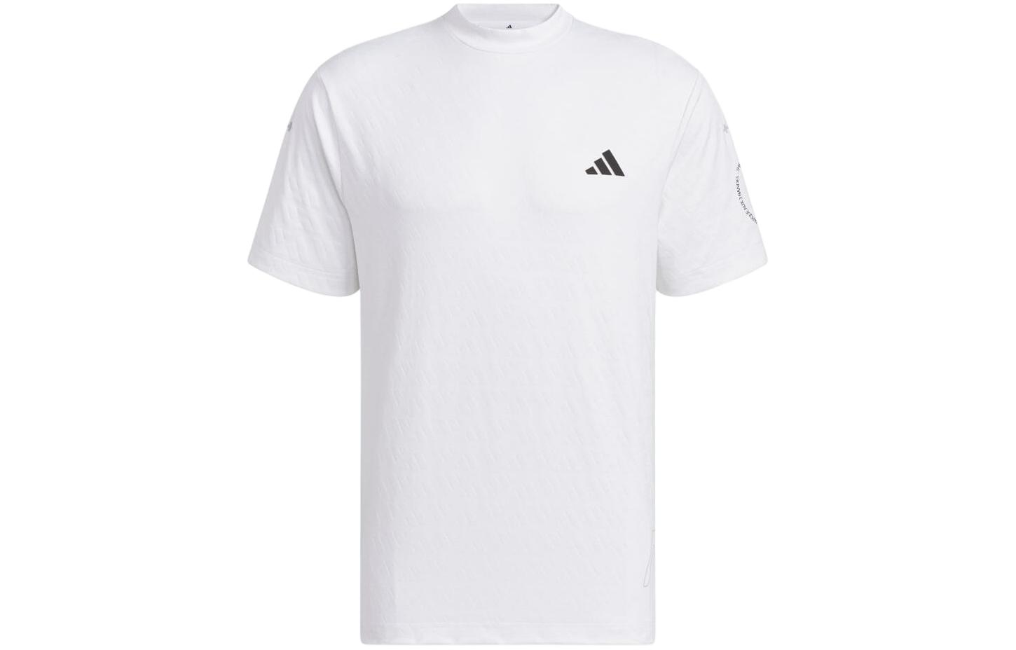 Adidas T Shirts Men s White Crew Neck Moderate IN9059 M