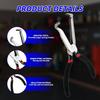 Electrical Disconnect Pliers, Automotive Electrical Connector Disconnect Tool, Fuel Line Petrol Clip Pipe Pliers, Automotive Electrical Tools for