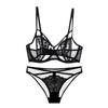 Lace Ultra-thin Bra, French Underwear, Women's Big Breasts Show Small Breasts, Breasts Gather Pure Desire, Sexy Transparent Bra