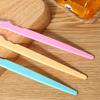 Eyebrow Trimming Knife Stainless Steel Prevent Slipping Handle Different Colors Eyebrow Trimmer Set 3pcs