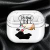 Cartoon Duck Clear Earphone Cases Cover With Hook Case For Samsung Galaxy Buds 2Pro 3Pro 4 Pro Live 4Pro 3 FE 2