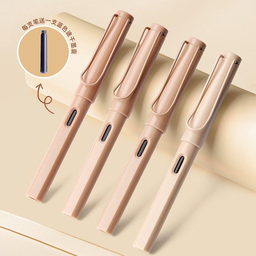 Cartoon Gel Pen with Refills Blue Ink Pen Durable Capybara Fountain Pen  for School Office