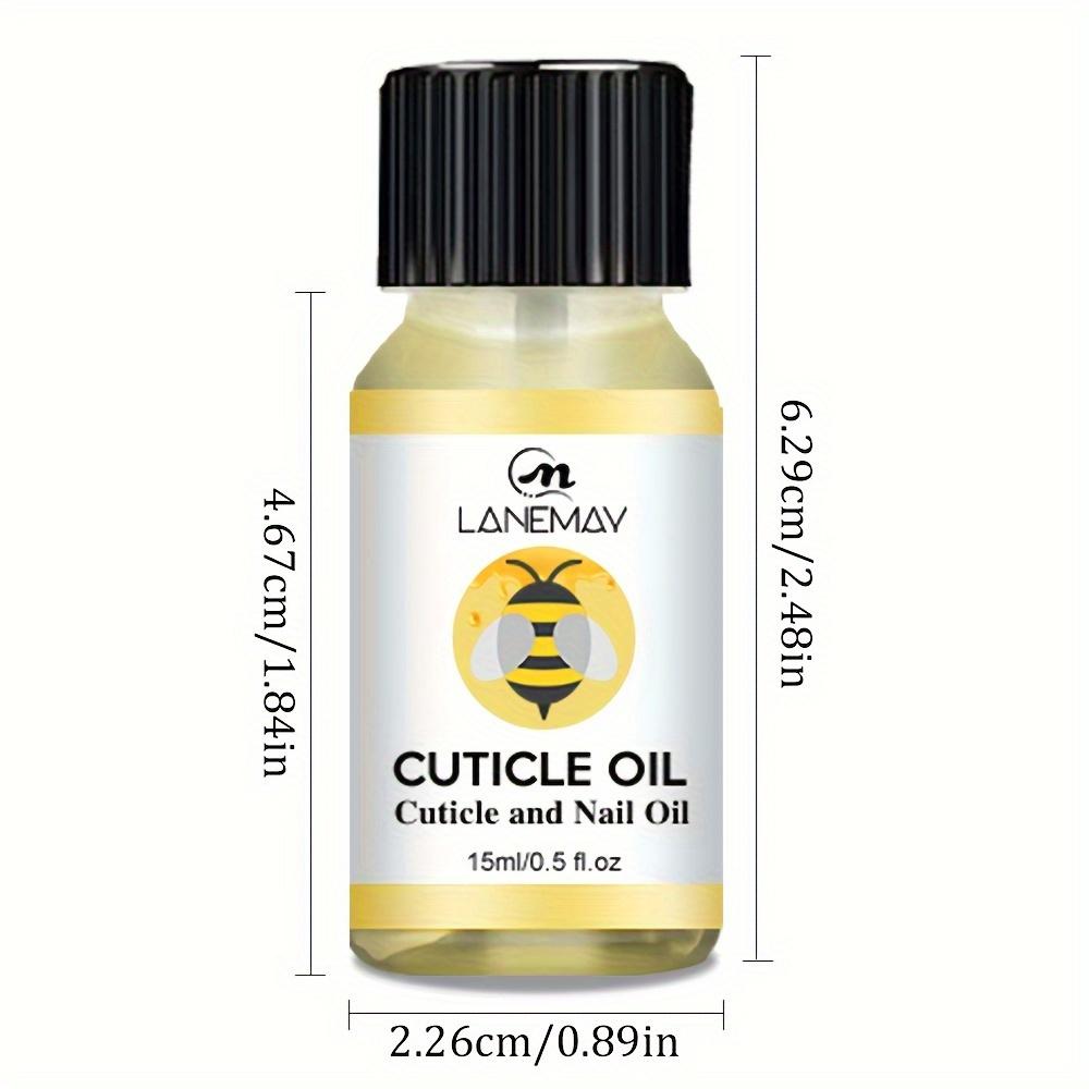 15ml Cuticle and Nail Oil with Castor Oil for Strengthening and Repairing