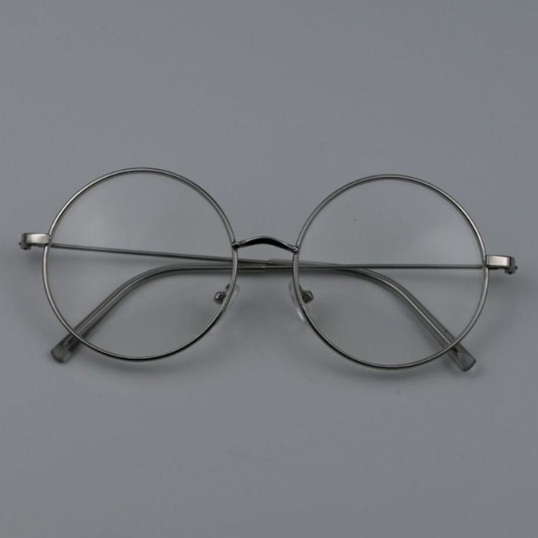 

Гарри Поттер в очках, японская круглая оправа, зеркало принца, защита от синего света, близорукость, литературный ретро-тренд, простая оправа 100 degrees left and right for myopia серебряный