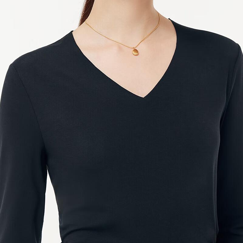 GOELIA Unisex Modal Long Sleeve Black & White Two-Piece Set