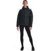 Under Armour UA Armour Down 2.0 Jacket Womens Hooded Down Black Pitch Gray M