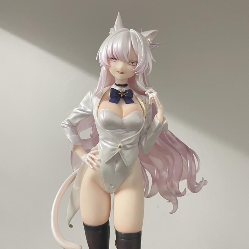 27CM Blue Archive Akira Kiyosumi Clear crystal girl Figure PVC Action Collectible Anime Model Adult doll Toys gifts